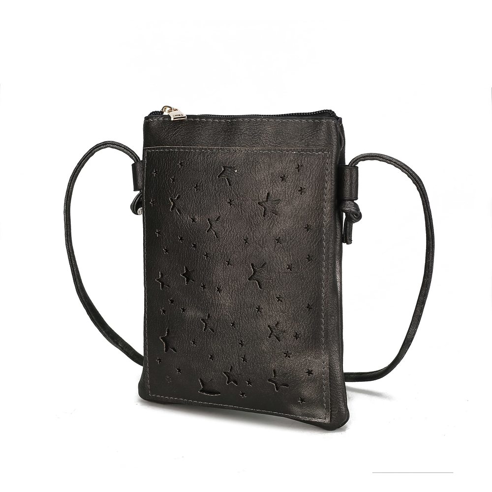 Crossbody Bag, Vegan Leather Desner Crossover Lady Handbag Small :v